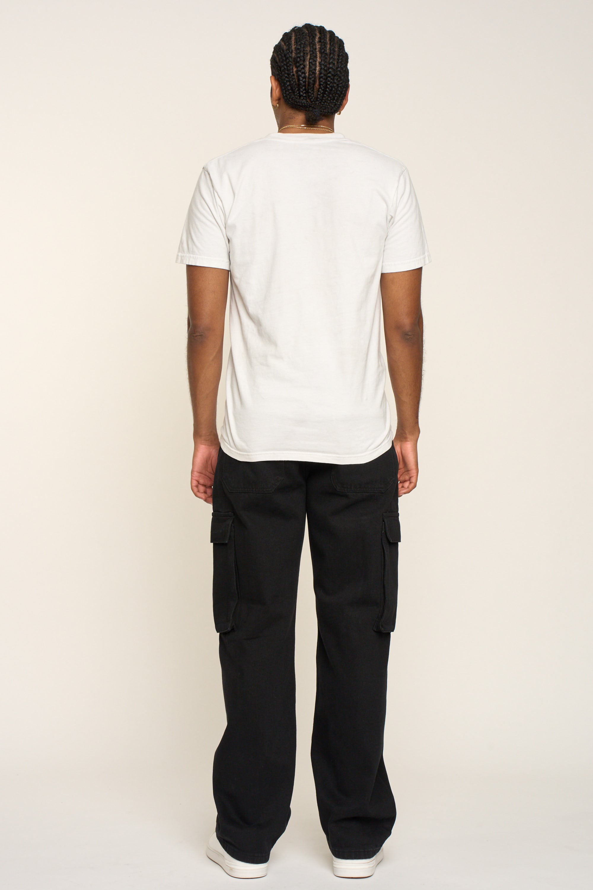 Baggy Fit Cargo Denim Jeans