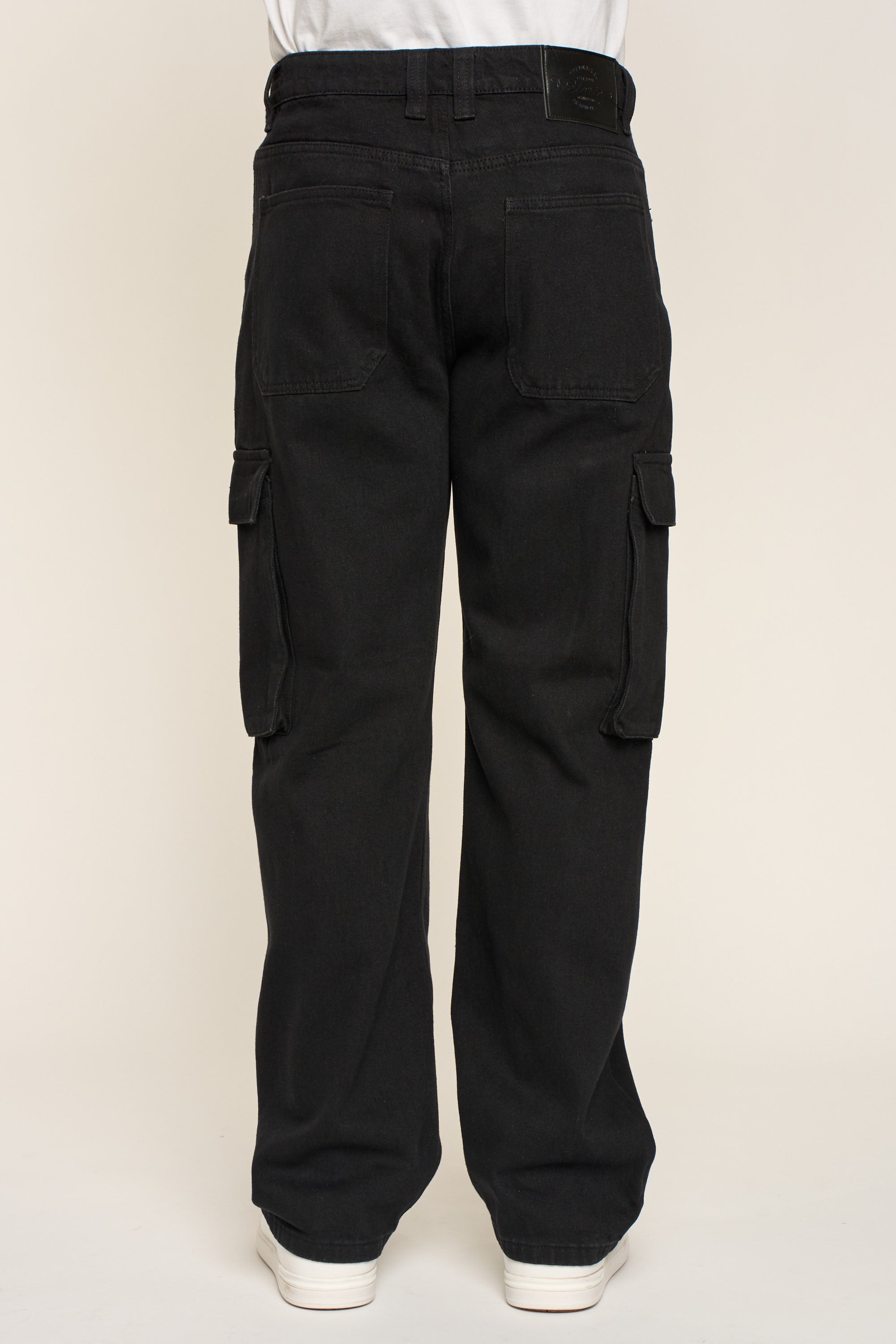 Baggy Fit Cargo Denim Jeans