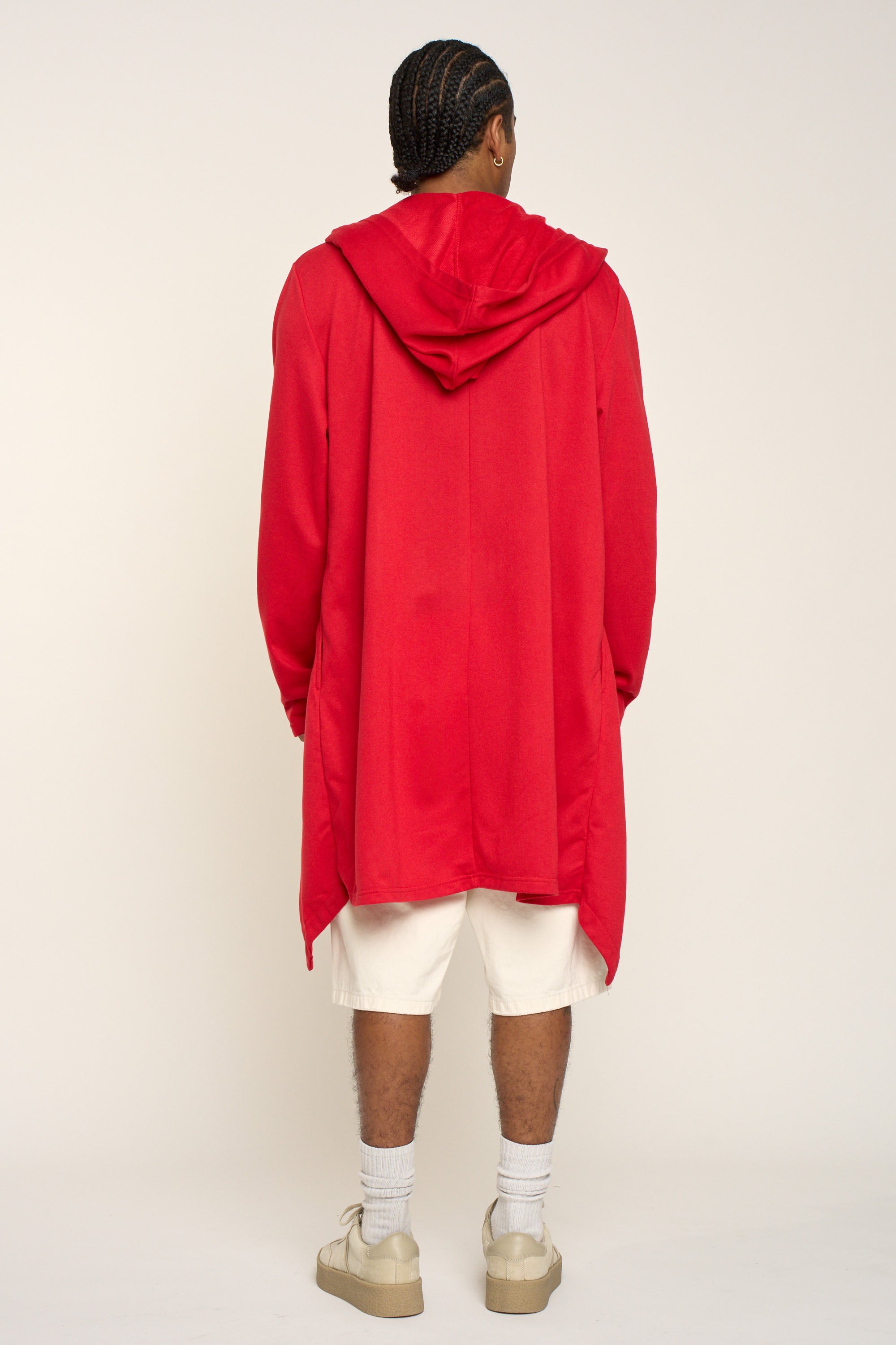 Long Length Drape Cape Cardigan Hoodie