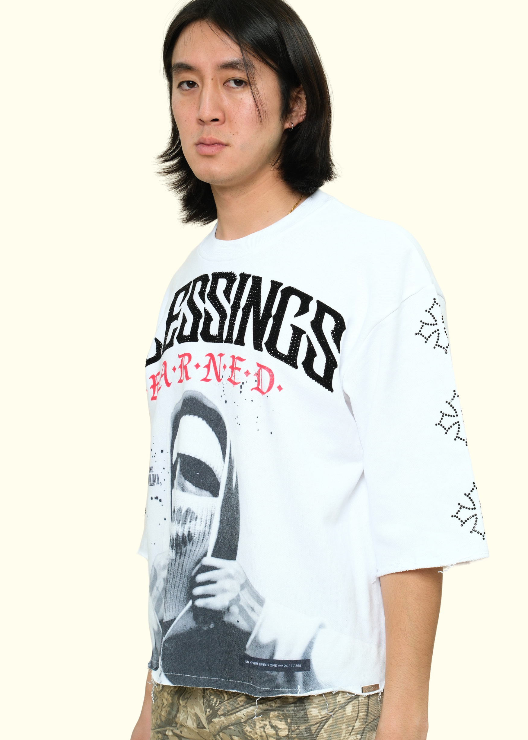 Blessings Earned Boxy Fit T-shirt