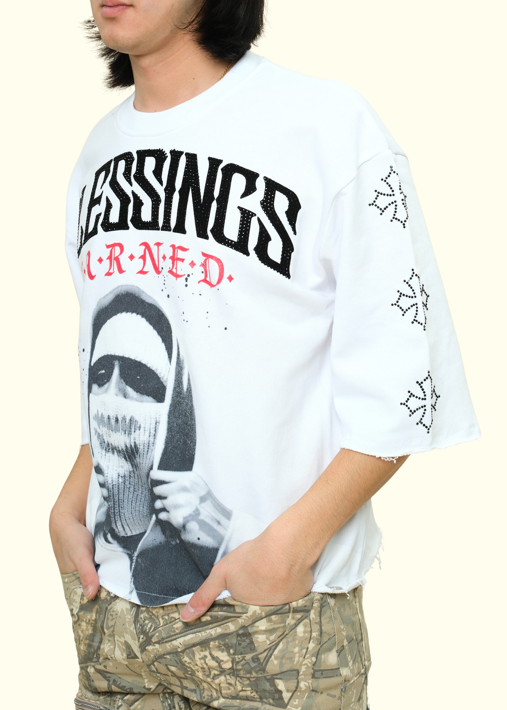 Blessings Earned Boxy Fit T-shirt