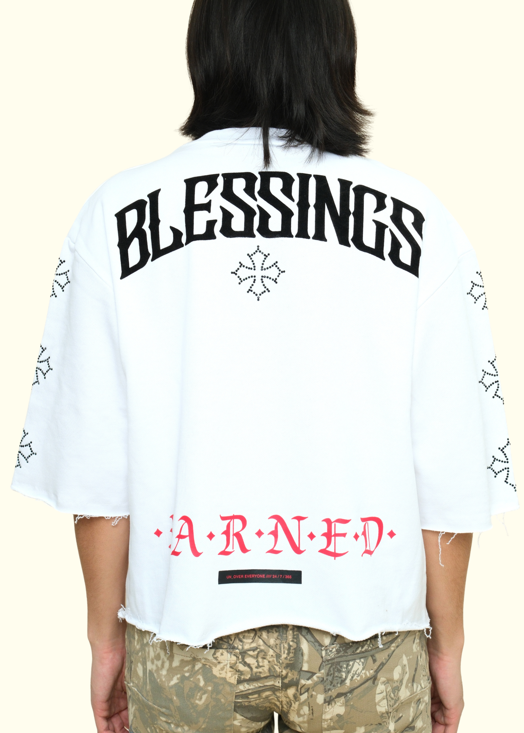 Blessings Earned Boxy Fit T-shirt