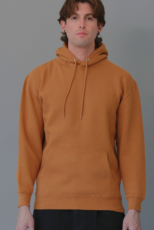 Pullover Hoodie with Metal Eyelets