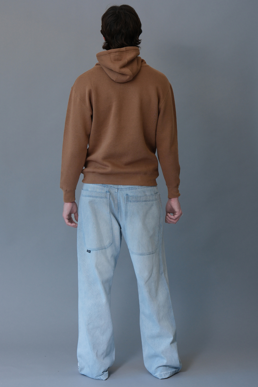 Pullover Hoodie with Metal Eyelets