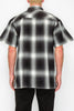 Men's Essential Plaid Short Sleeve Button Up Shirt