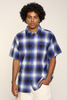 Men's Essential Plaid Short Sleeve Button Up Shirt