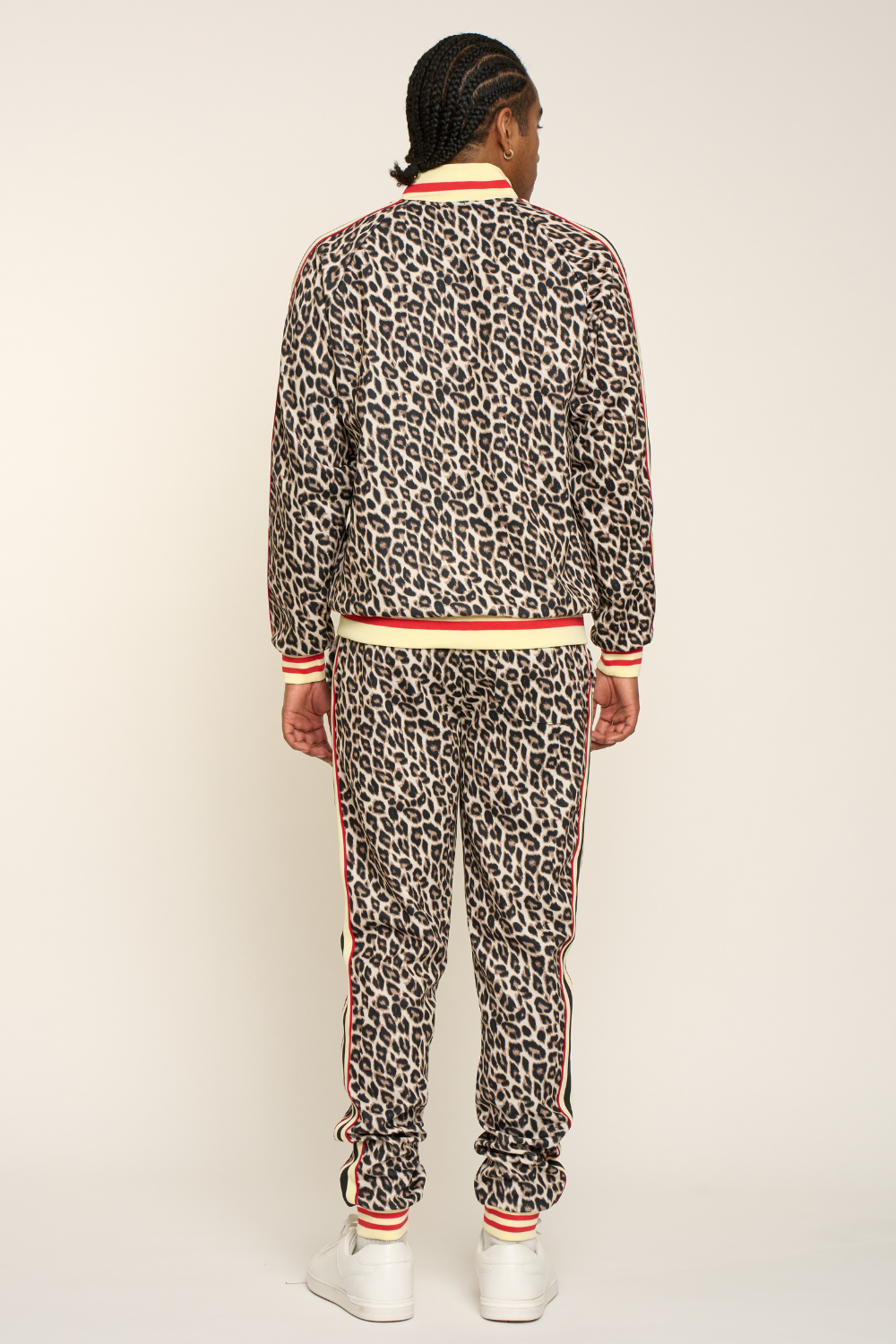 Leopard Track Suit Set