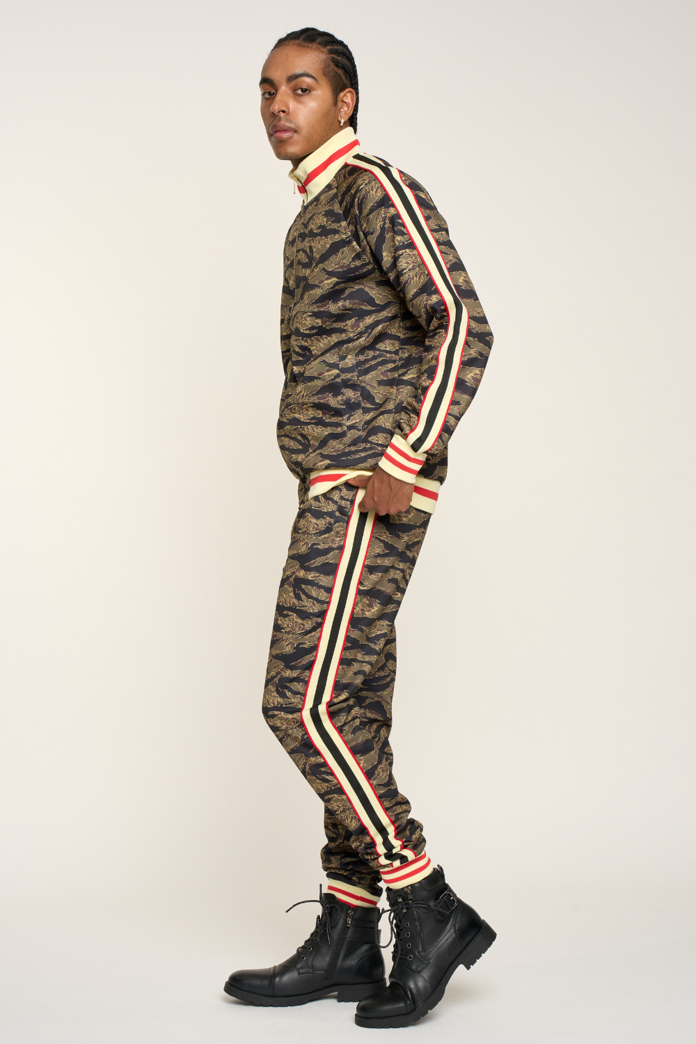 Tiger Camo Track Suit Set