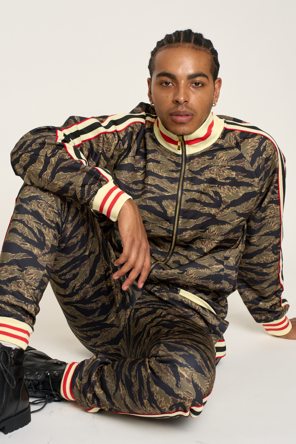 Tiger Camo Track Suit Set