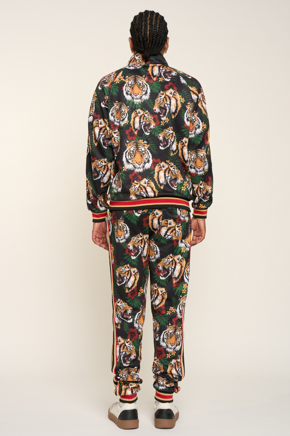 G Striped Tiger Track Suit Set