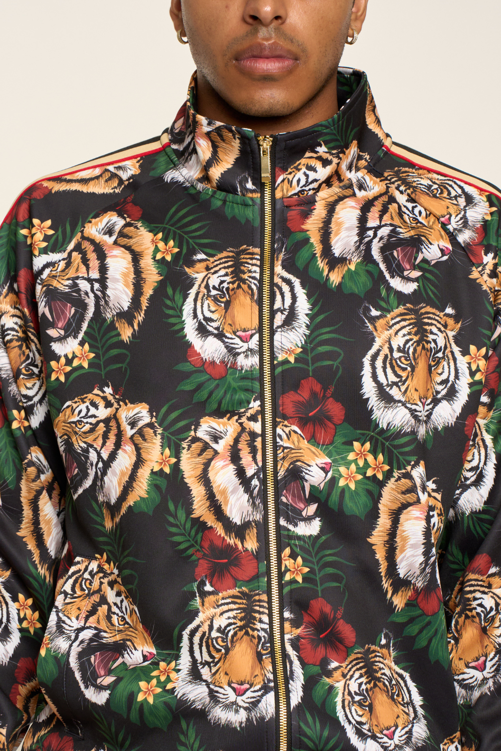 G Striped Tiger Track Suit Set