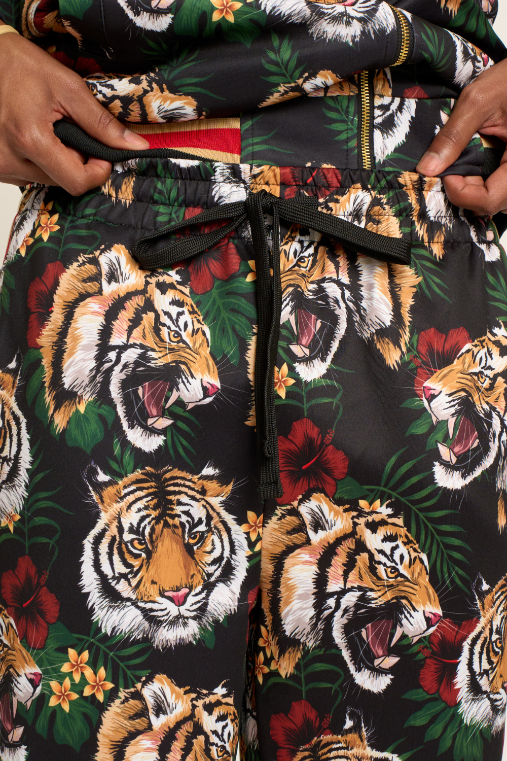 G Striped Tiger Track Suit Set