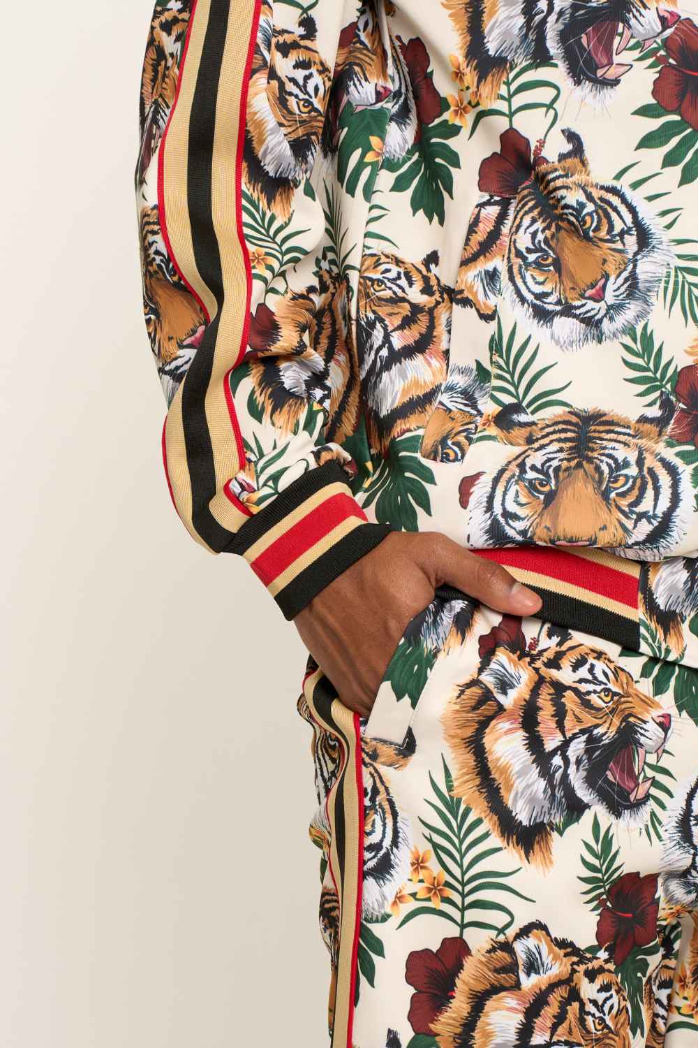 G Striped Tiger Track Suit Set