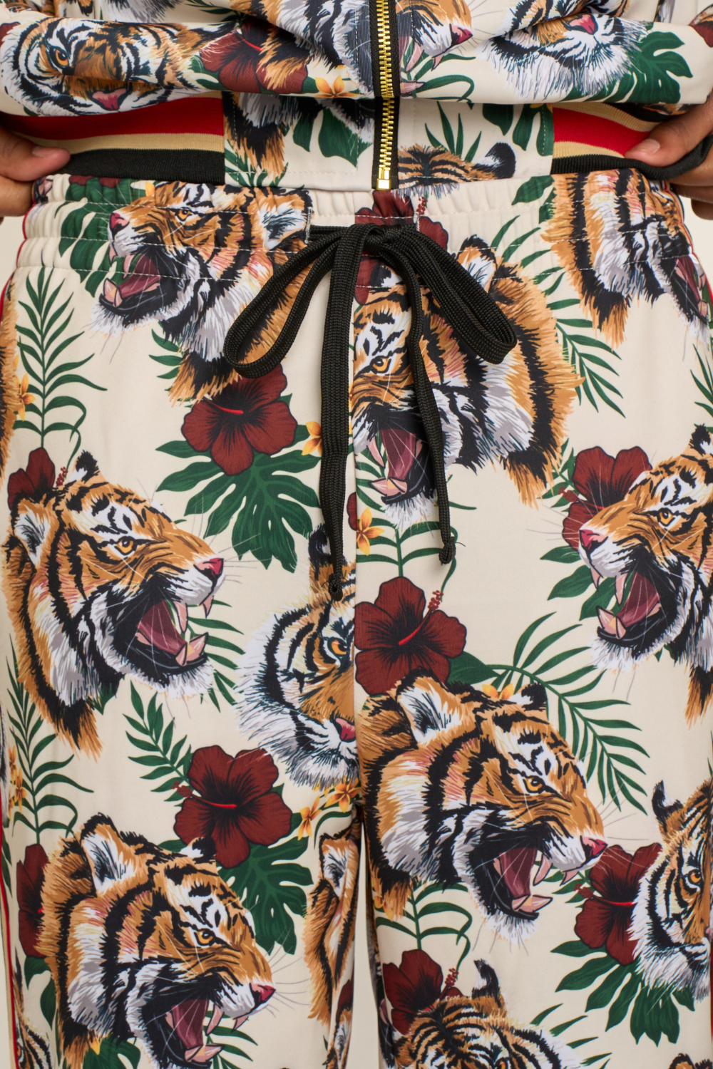 G Striped Tiger Track Suit Set