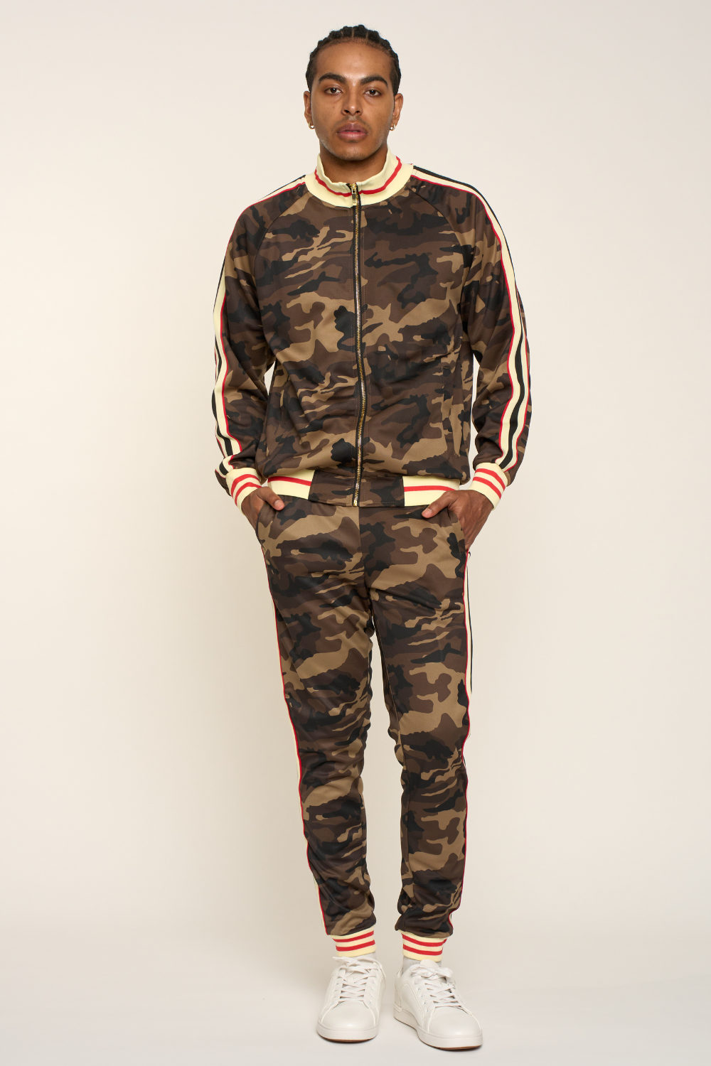 G Track Solid Track Suit Set