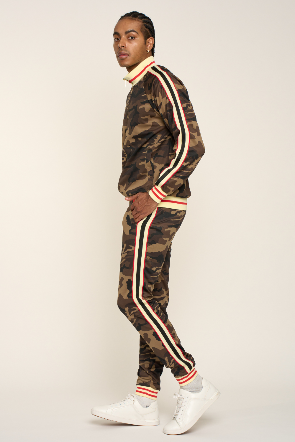 G Track Solid Track Suit Set