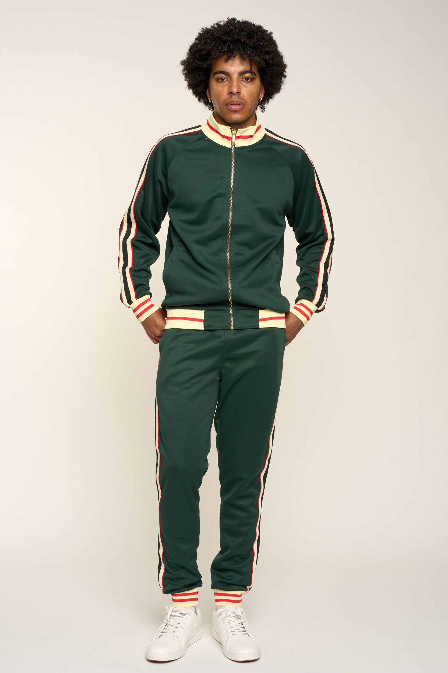 G Track Solid Track Suit Set