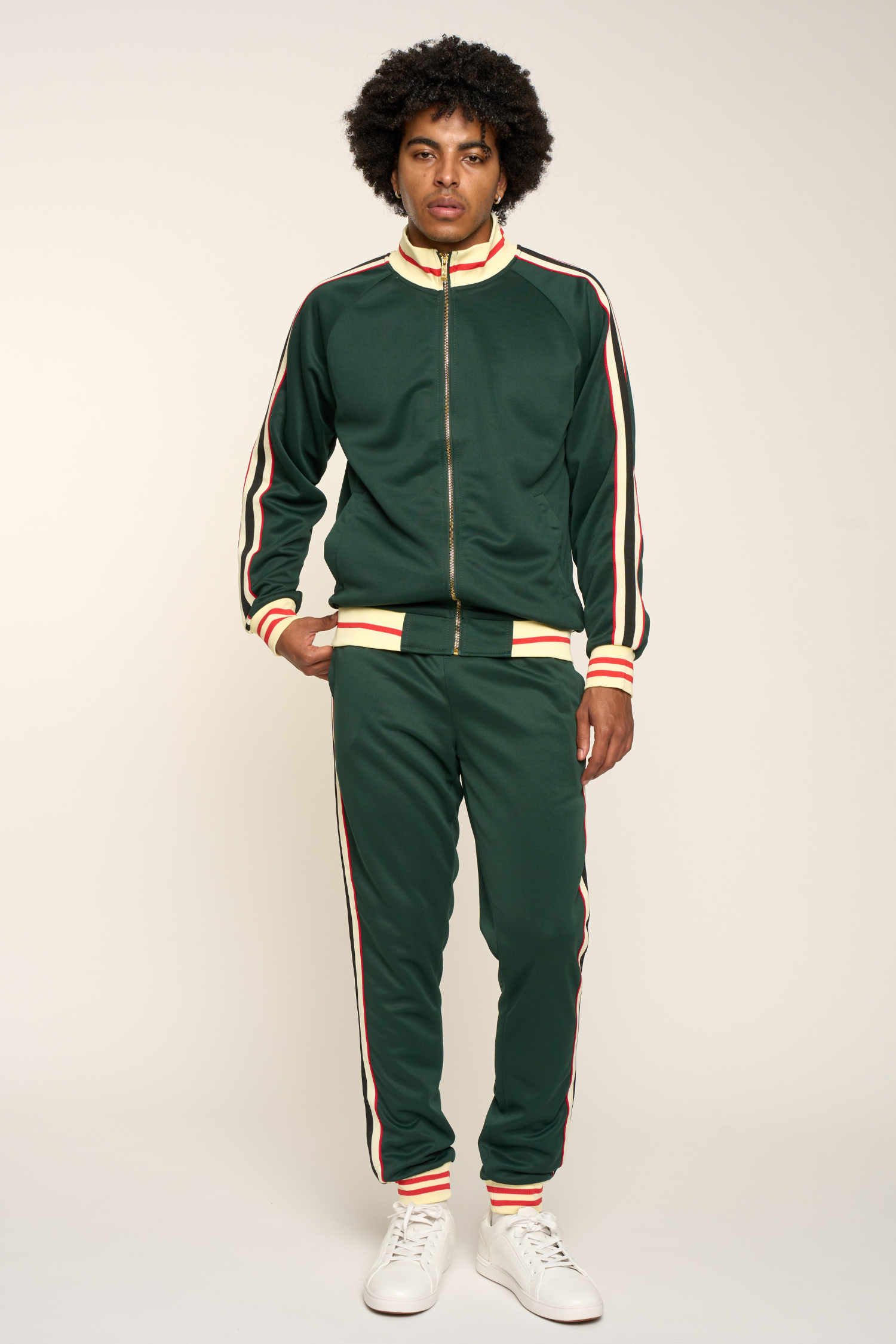 G Track Solid Track Suit Set