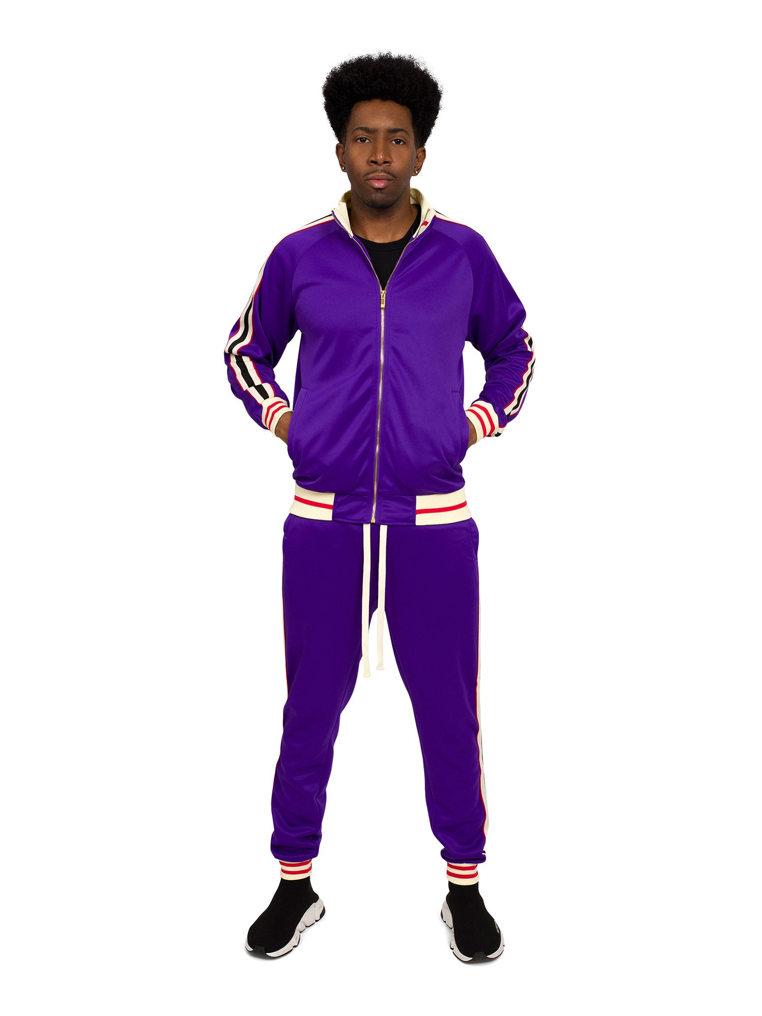 G Track Solid Track Suit Set