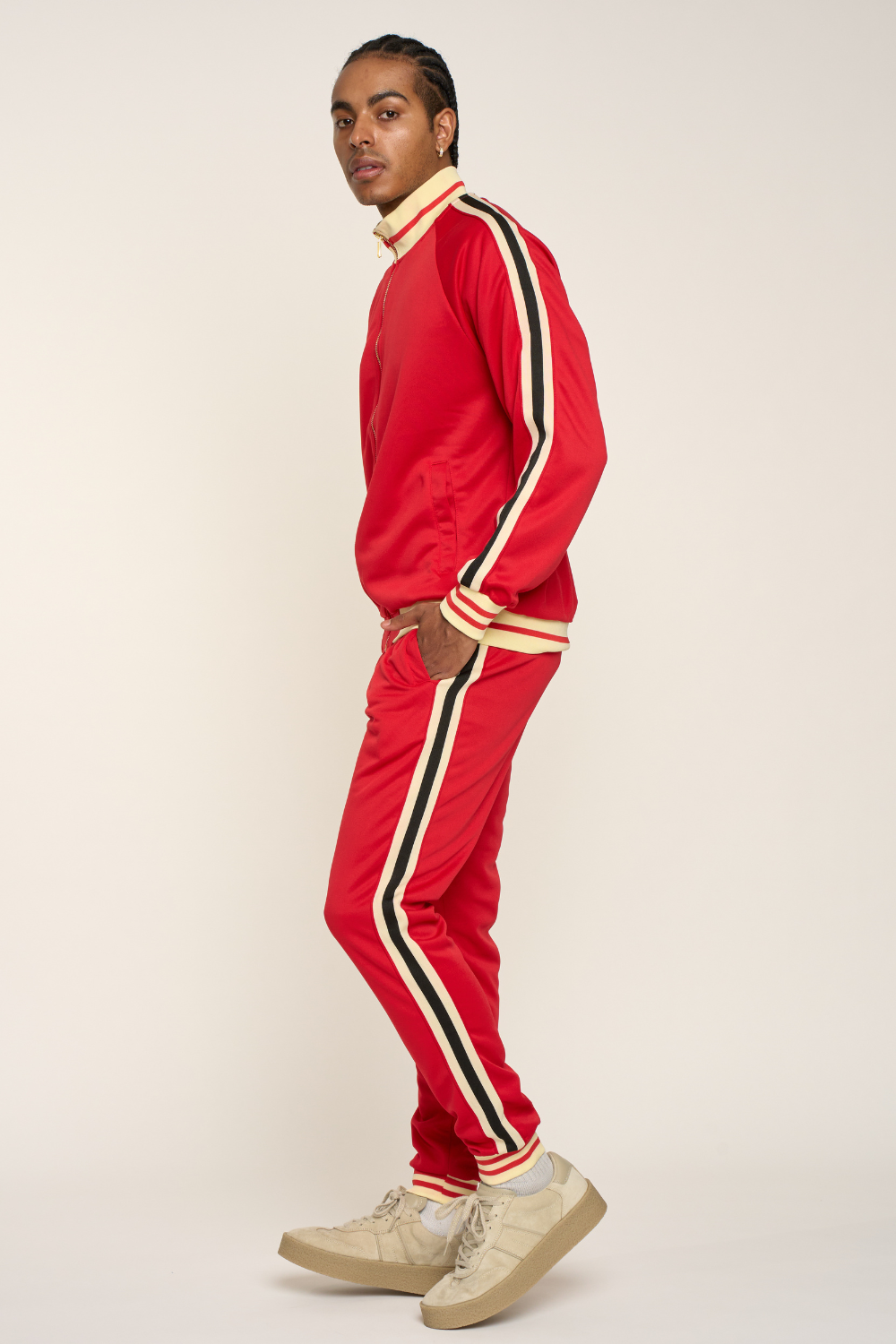 G Track Solid Track Suit Set