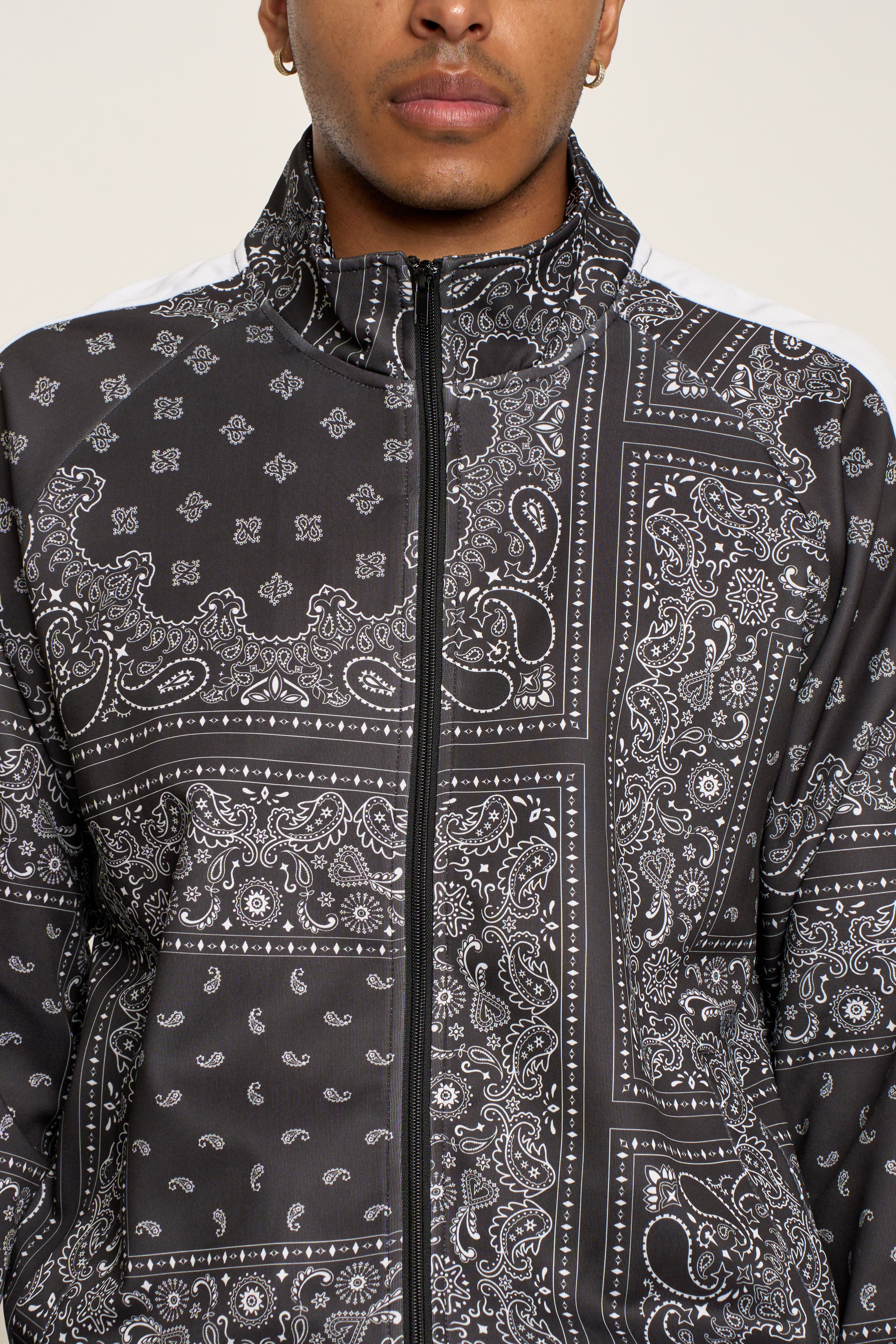 Accented Bandana Track Suit