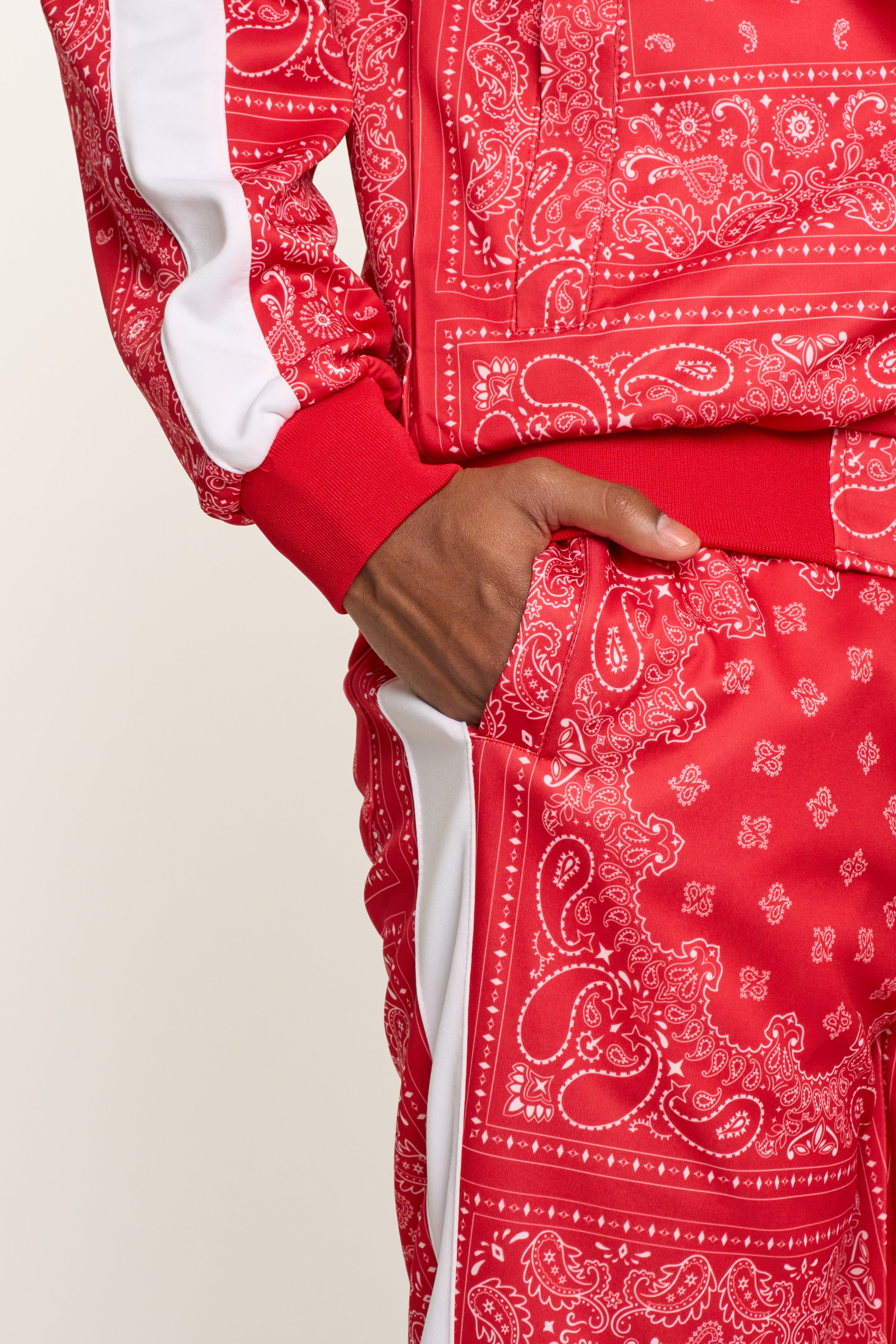 Accented Bandana Track Suit