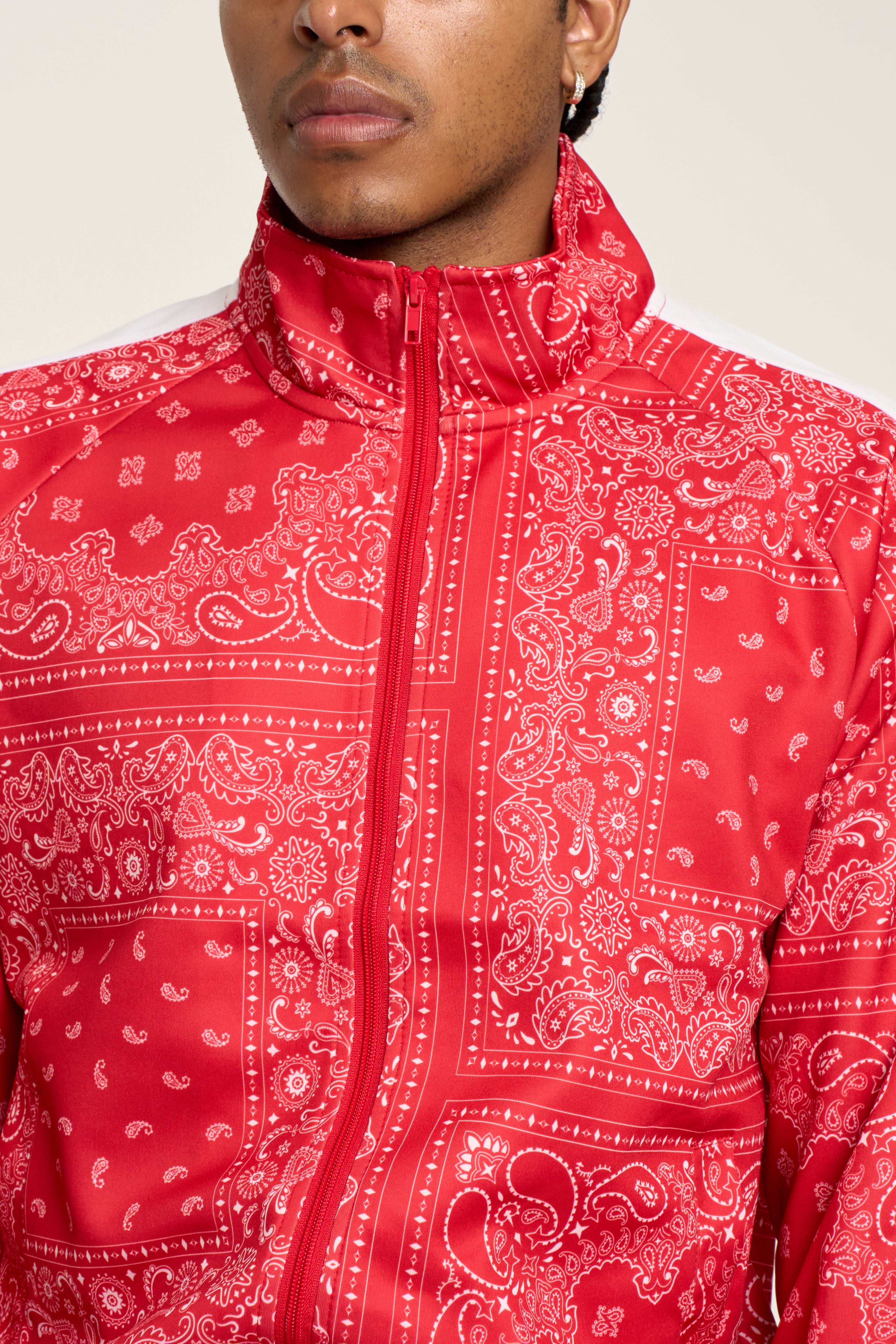 Accented Bandana Track Suit