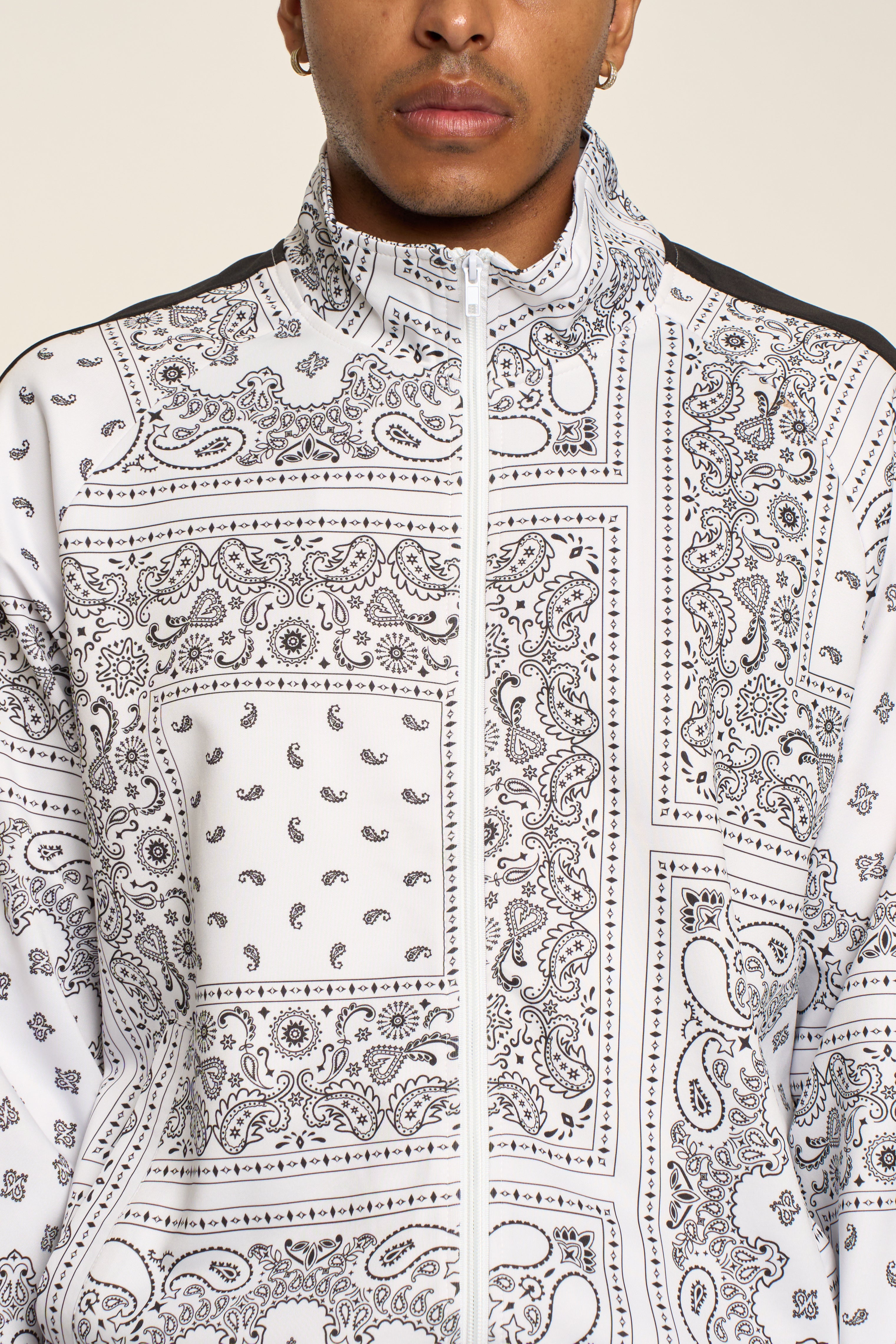 Accented Bandana Track Suit