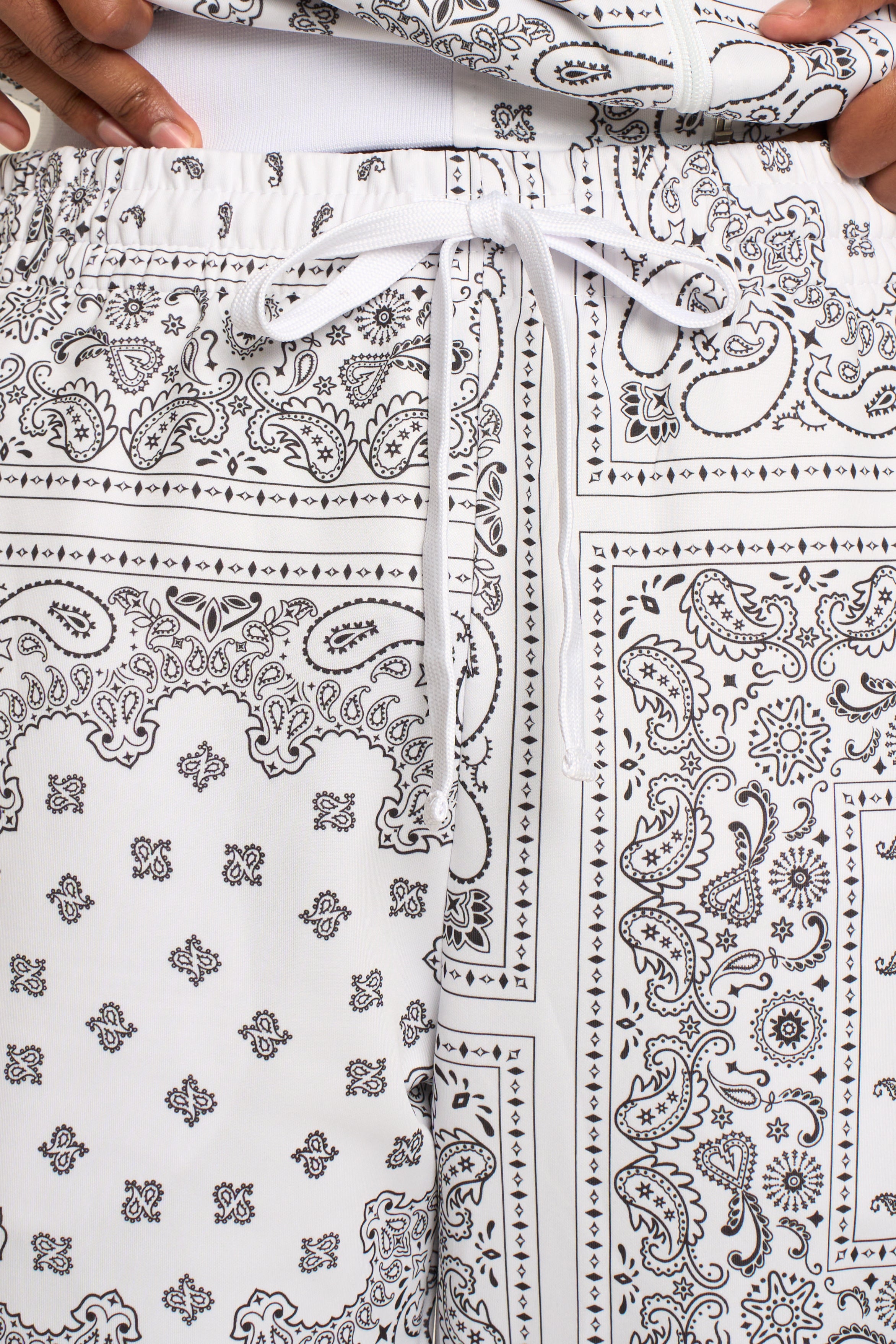 Accented Bandana Track Suit