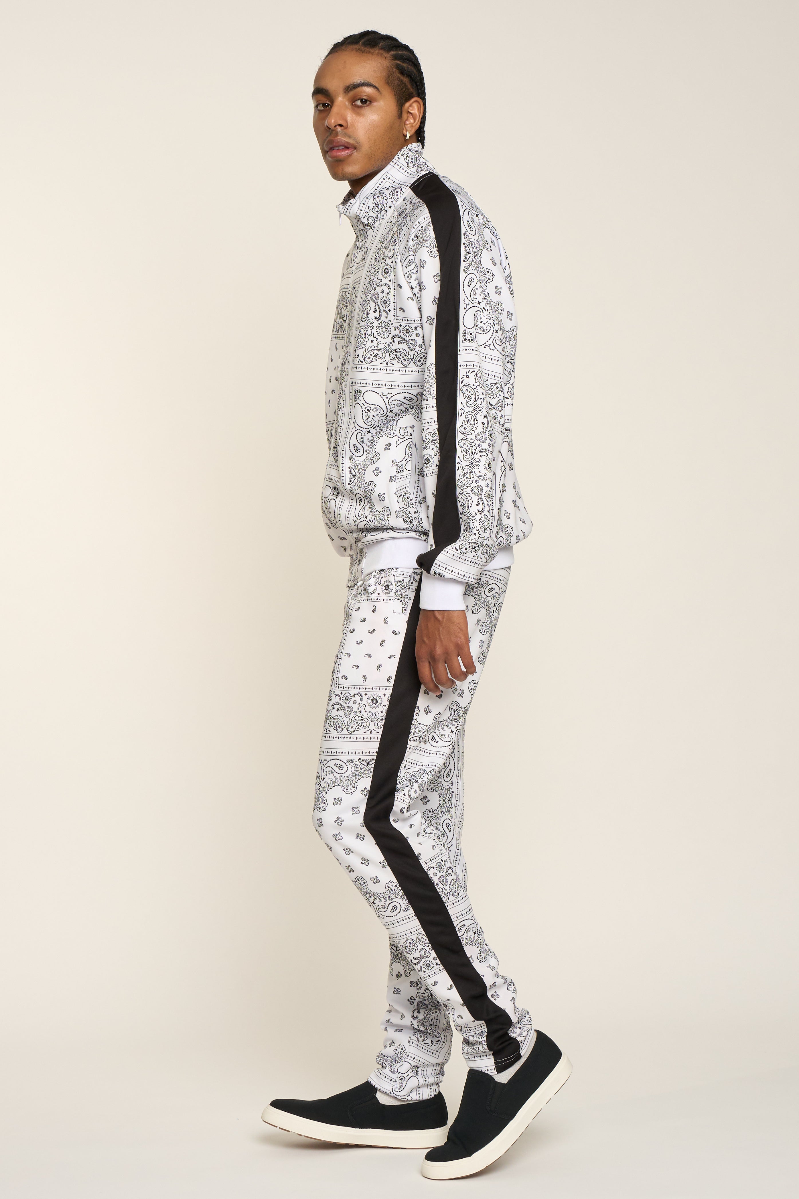 Accented Bandana Track Suit