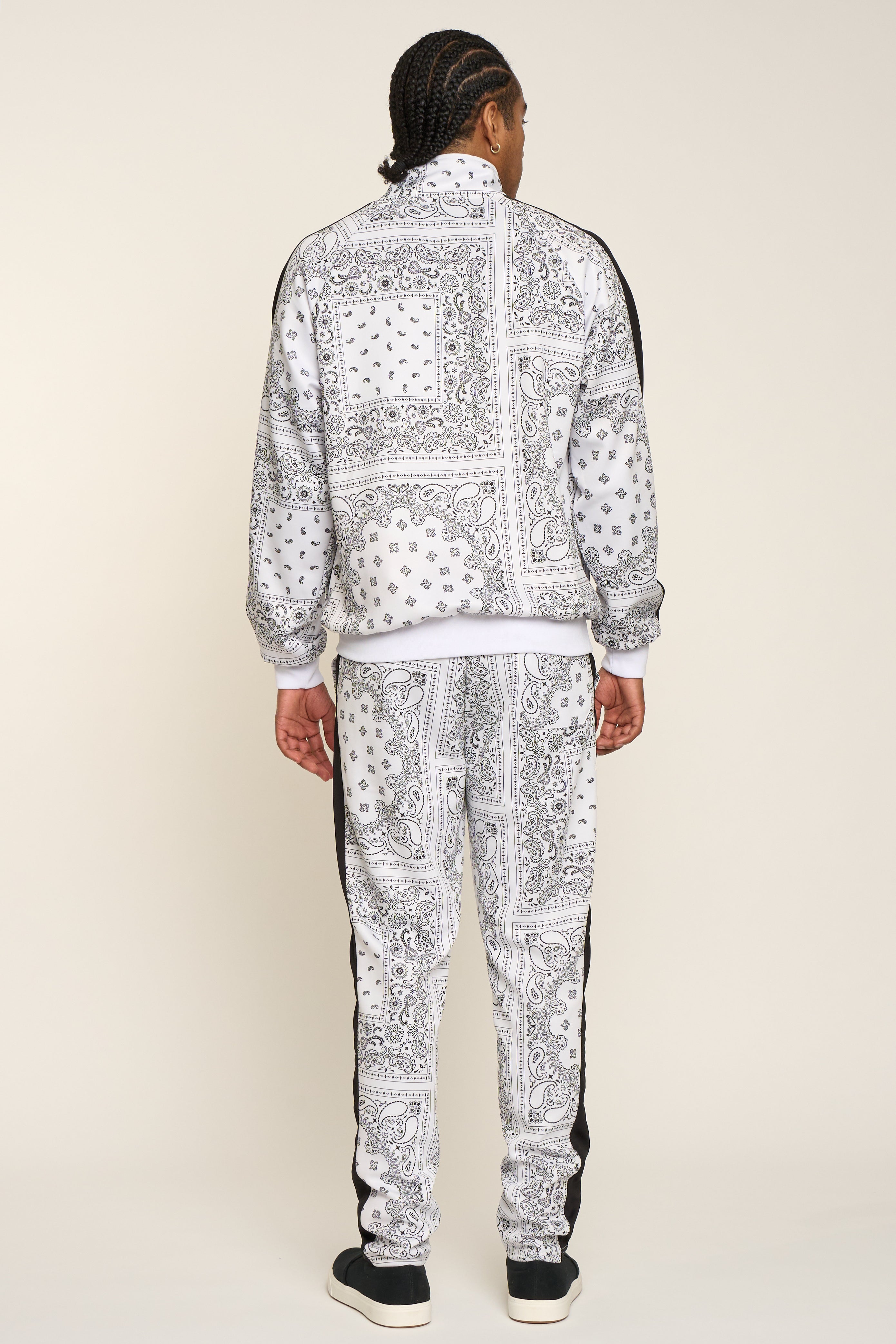 Accented Bandana Track Suit