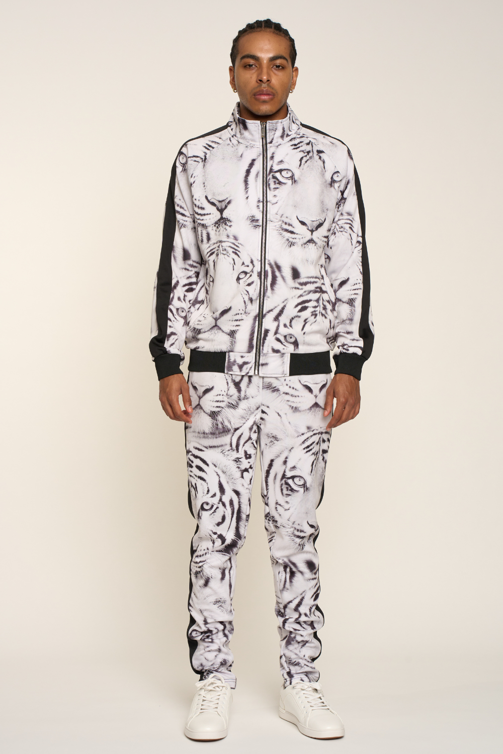 White Tiger Track Suit