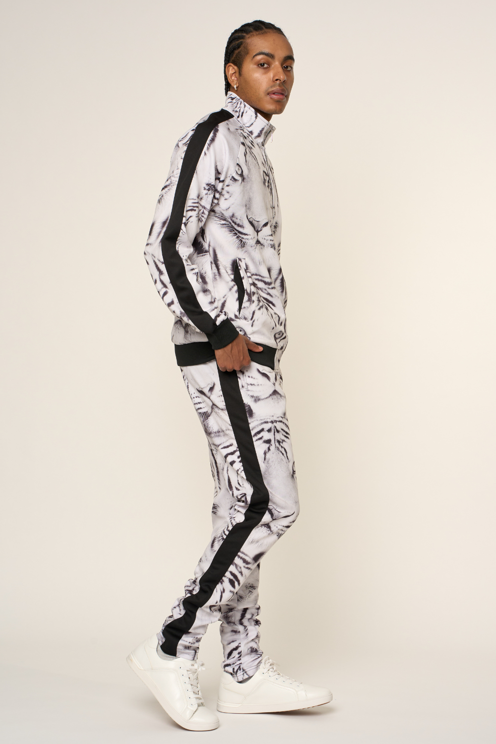 White Tiger Track Suit