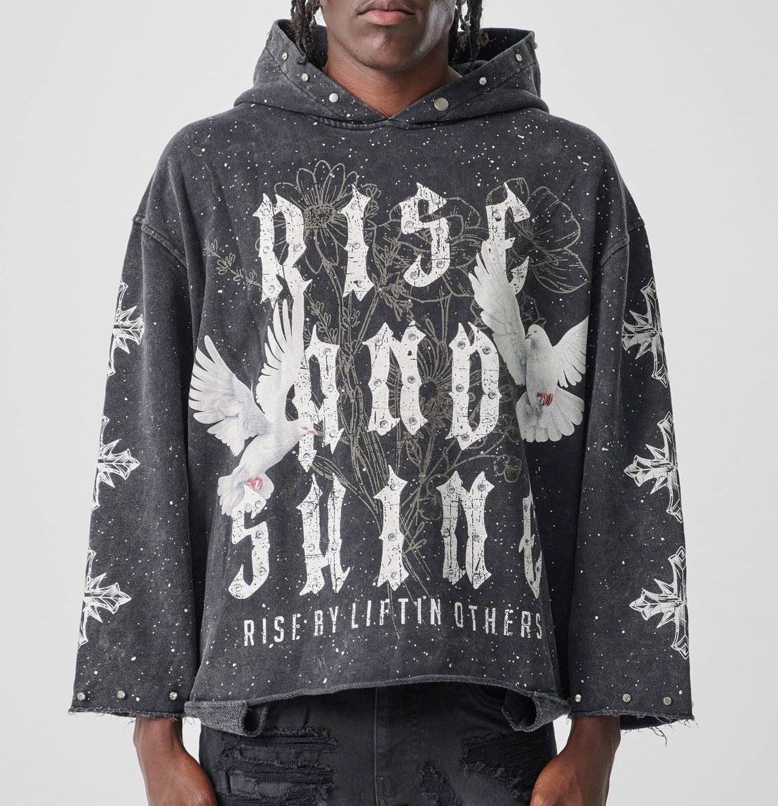 Rise And Shine French-Terry Hoodie