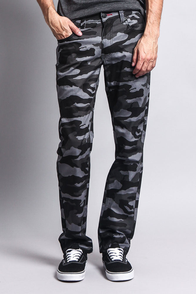 Men's Camo Slim Fit Pants AR168 - GStyleUSA.com – G-Style USA