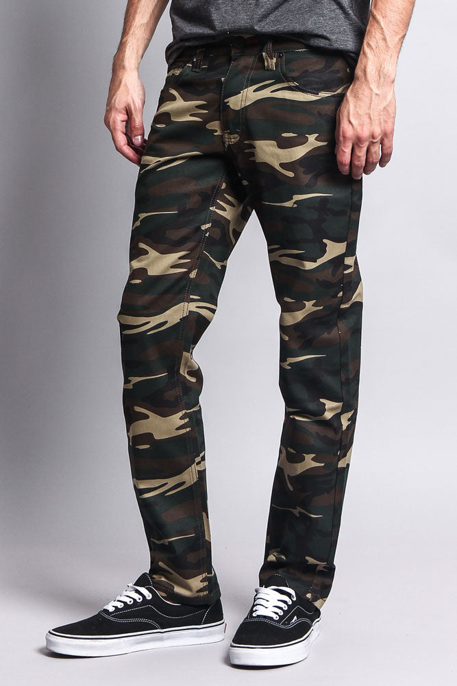Men's Camo Slim Fit Pants AR168 - GStyleUSA.com – G-Style USA