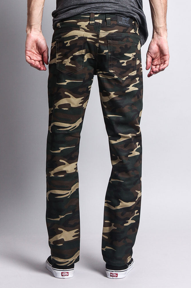 Men's Camo Slim Fit Pants AR168 - GStyleUSA.com – G-Style USA