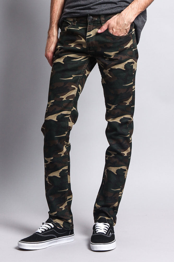 Men's Camo Skinny Jeans AR169 - GStyleUSA.com – G-Style USA