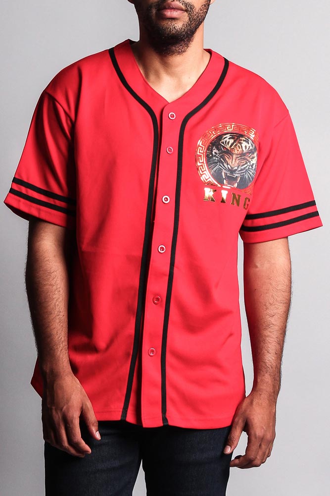 King Tiger Baseball Jersey – G-Style USA