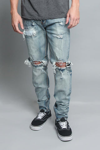 Distressed Denim Jeans – G-Style USA
