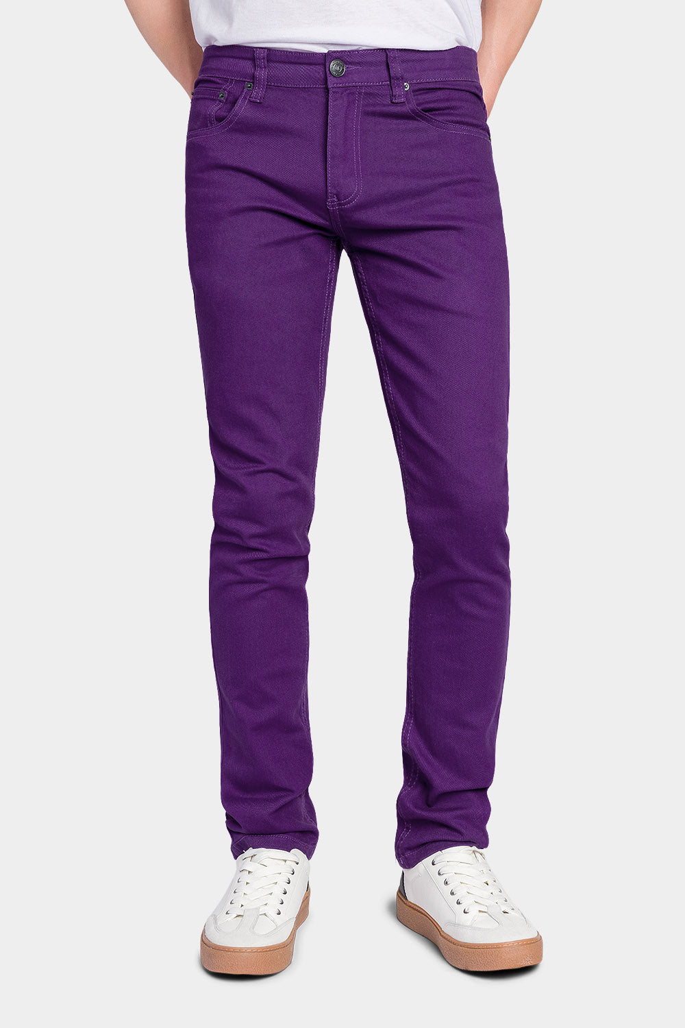 STREET FASHION Custom designer BLACK PURPLE&GREEN hotsell (skinny jeans)