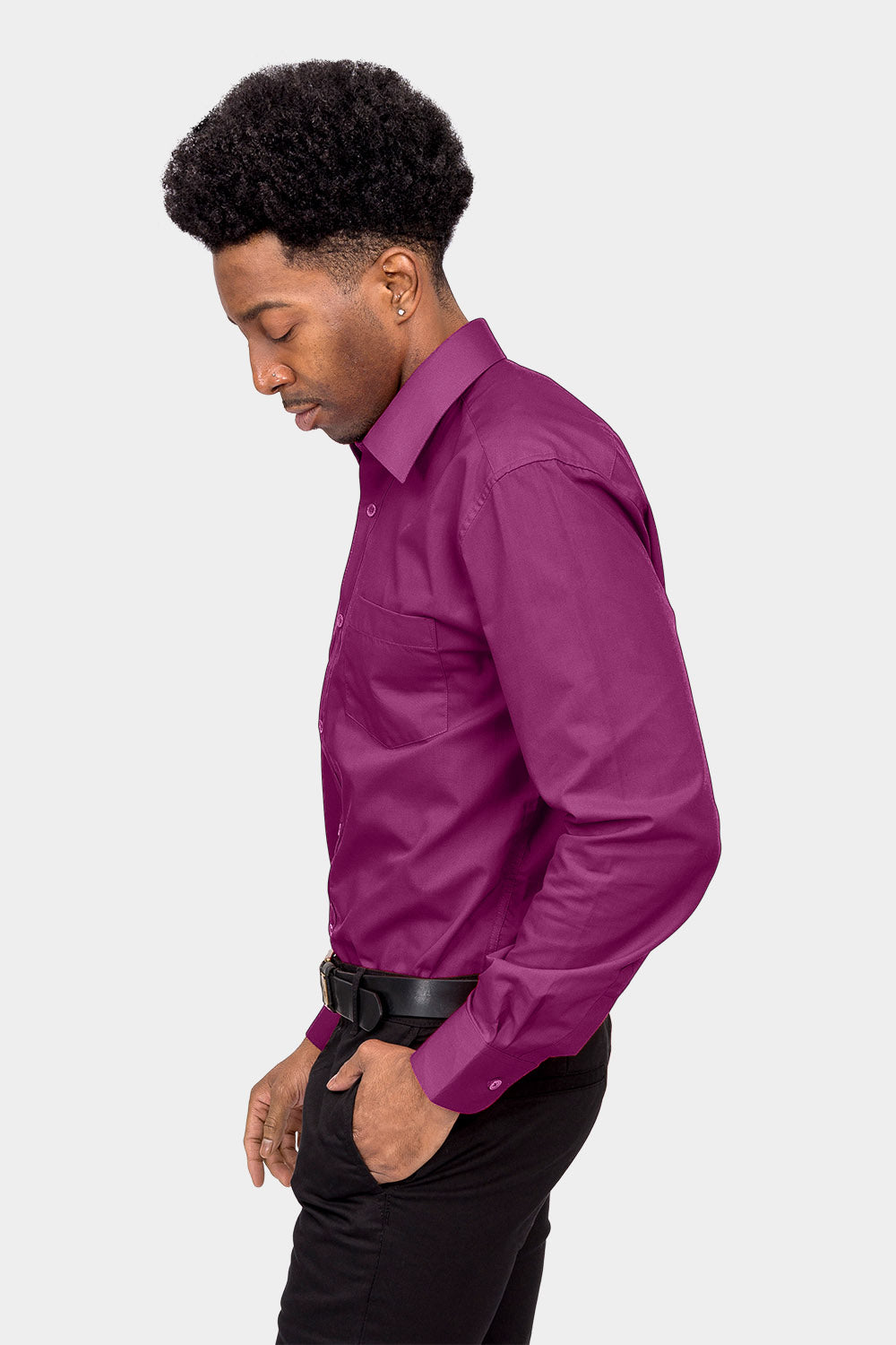 mens wine dress shirt Amazon.com: Biagio Men's 100% Cotton Solid Burgundy Color Dress Shirt sz 14.5 32/33 : Clothing, Shoes & Jewelry