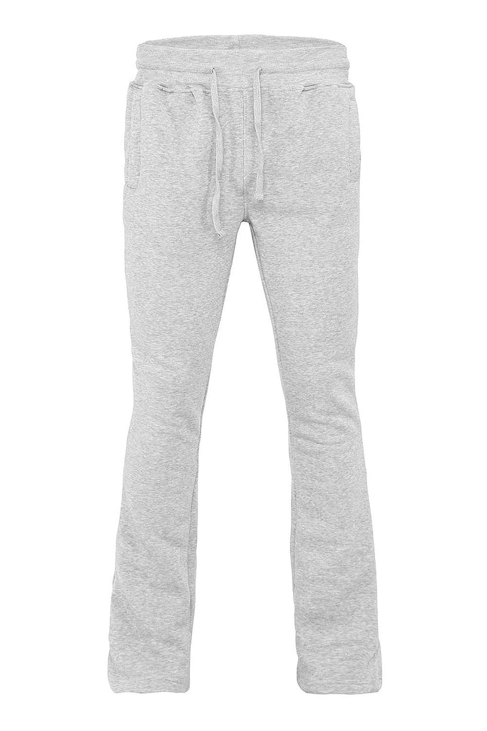 Men's Flared Sweatpants Stacked Loose Casual Sweatpants Patchwork