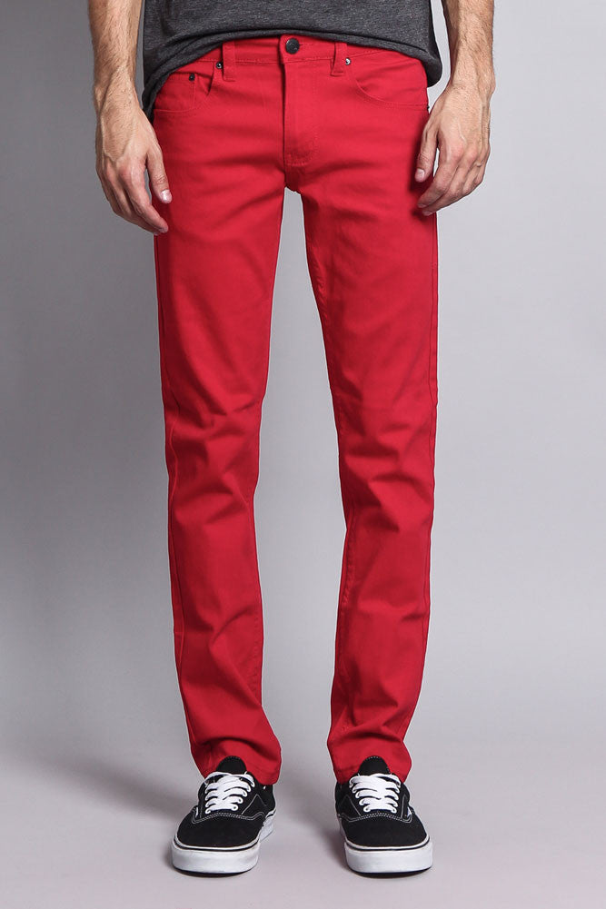 Men's Slim Fit Colored (Red) – G-Style USA