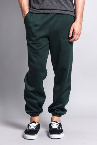 Basic Solid Color Fleece Sweatpants – G-Style USA