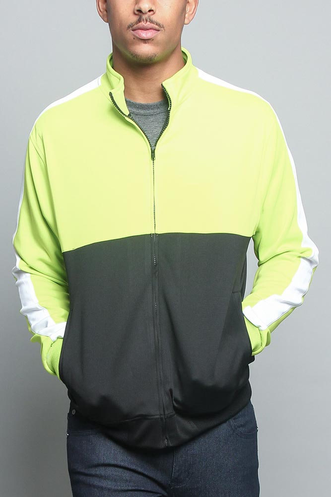 Tri-Colored Track Jacket – G-Style USA