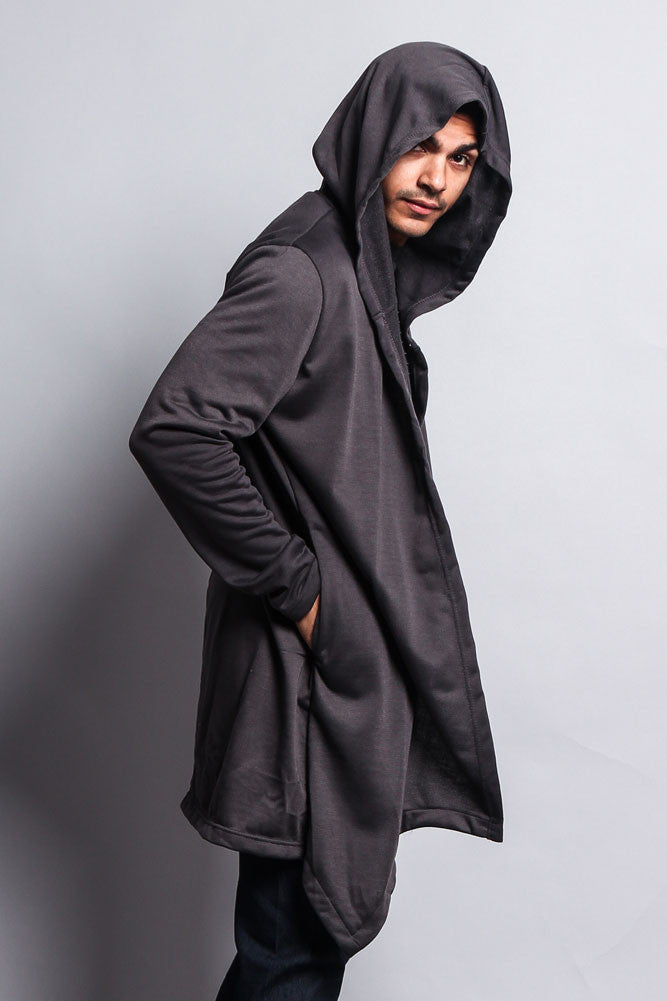 Long Length Drape Cape Cardigan Hoodie JK701 - GStyleUSA.com – G-Style USA