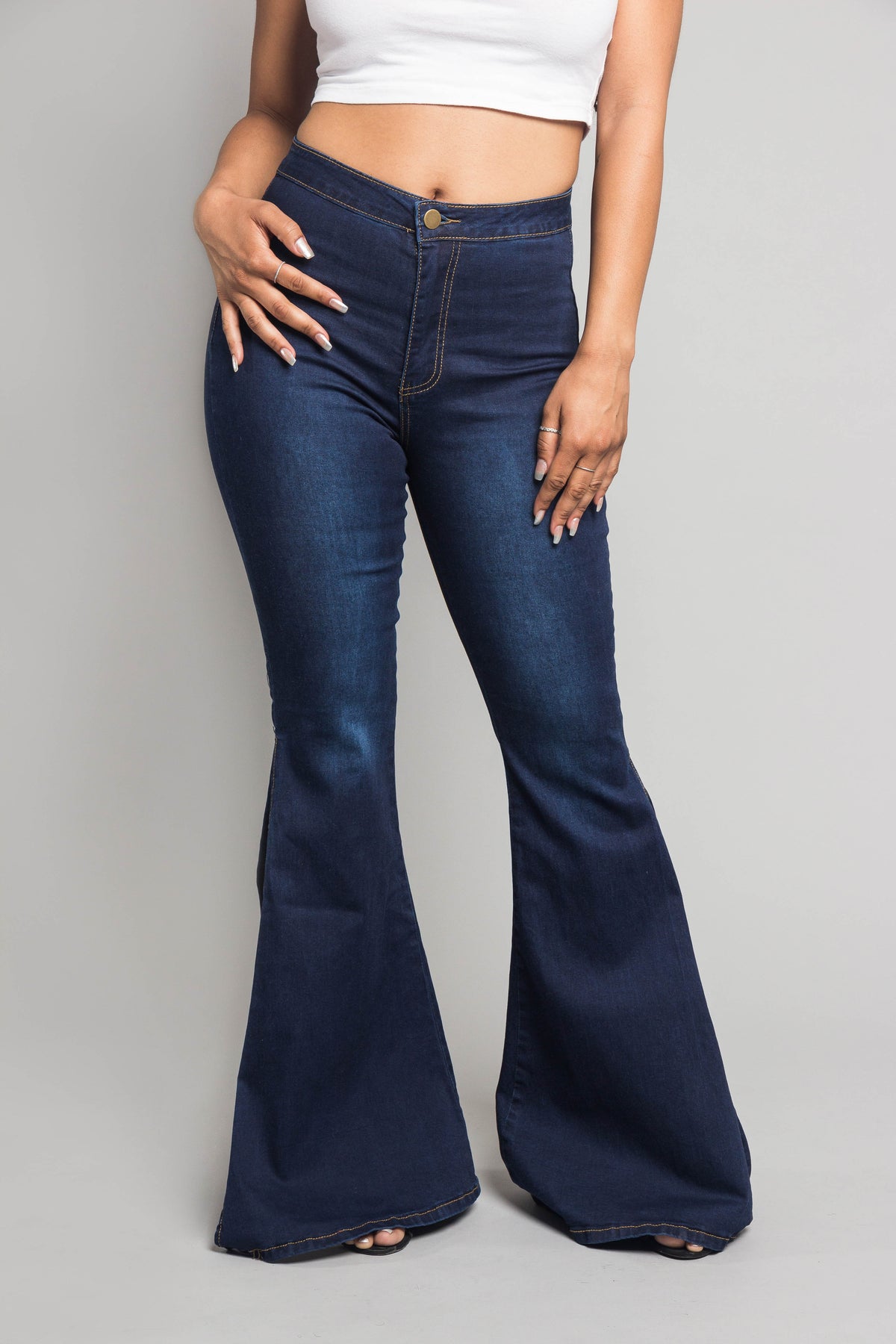 SLIT BELLBOTTOM (Teal)