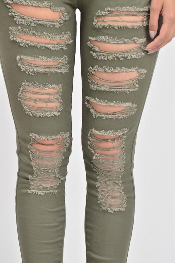 Roskiky Salopette Donna Tuta Intera Jeans Casual Stretch Denim Con Tasche, Ardesia Verde A, XS - Foto 4