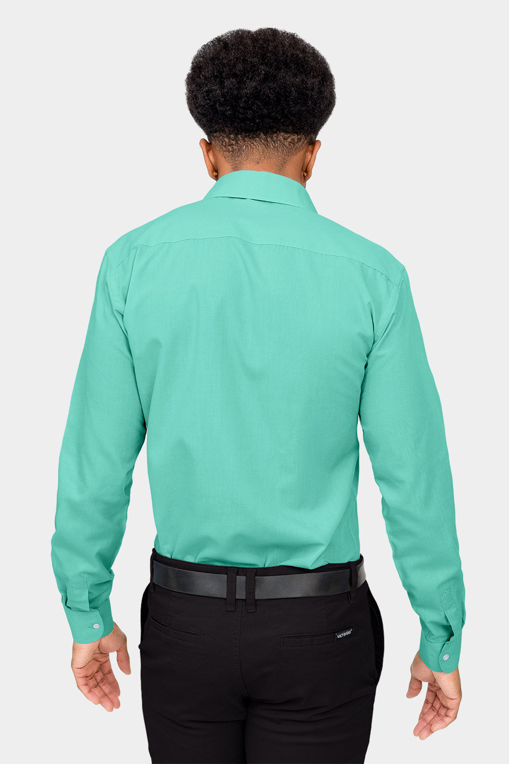 aqua dress shirts for men Au Noir Shirts Azzaro Aqua